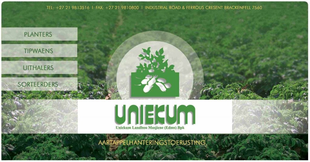 Uniekum Landbou Masjiene (Pty) Ltd | Potato and Onion Handling Specialists in South Africa